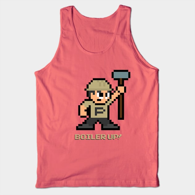 8-bit Boilermaker Tank Top by 8-BitHero